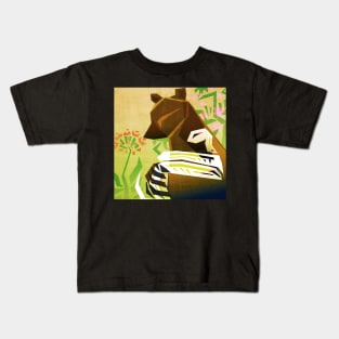 Bear that Cradles Kids T-Shirt